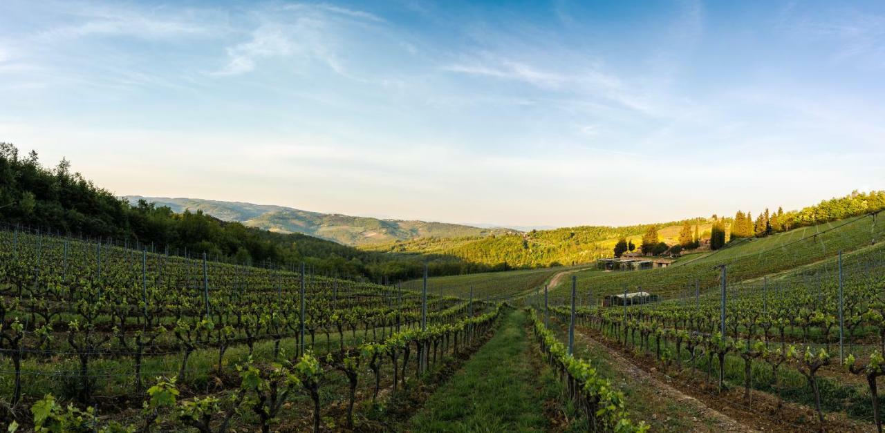 Badia A Passigano Poggio Al Soleヴィラ エクステリア 写真